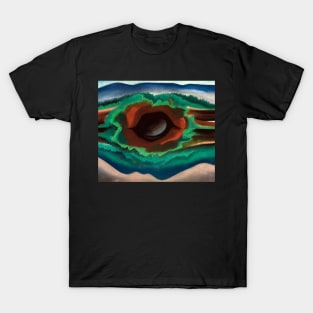 High Resolution Pool in the Woods by Georgia O'Keeffe 1922 T-Shirt